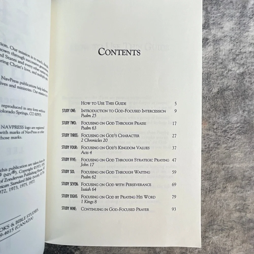 Praying From God's Heart Small Group Workbook Lee Brase Henry Helsabeck